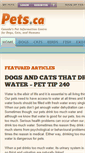 Mobile Screenshot of pets.ca